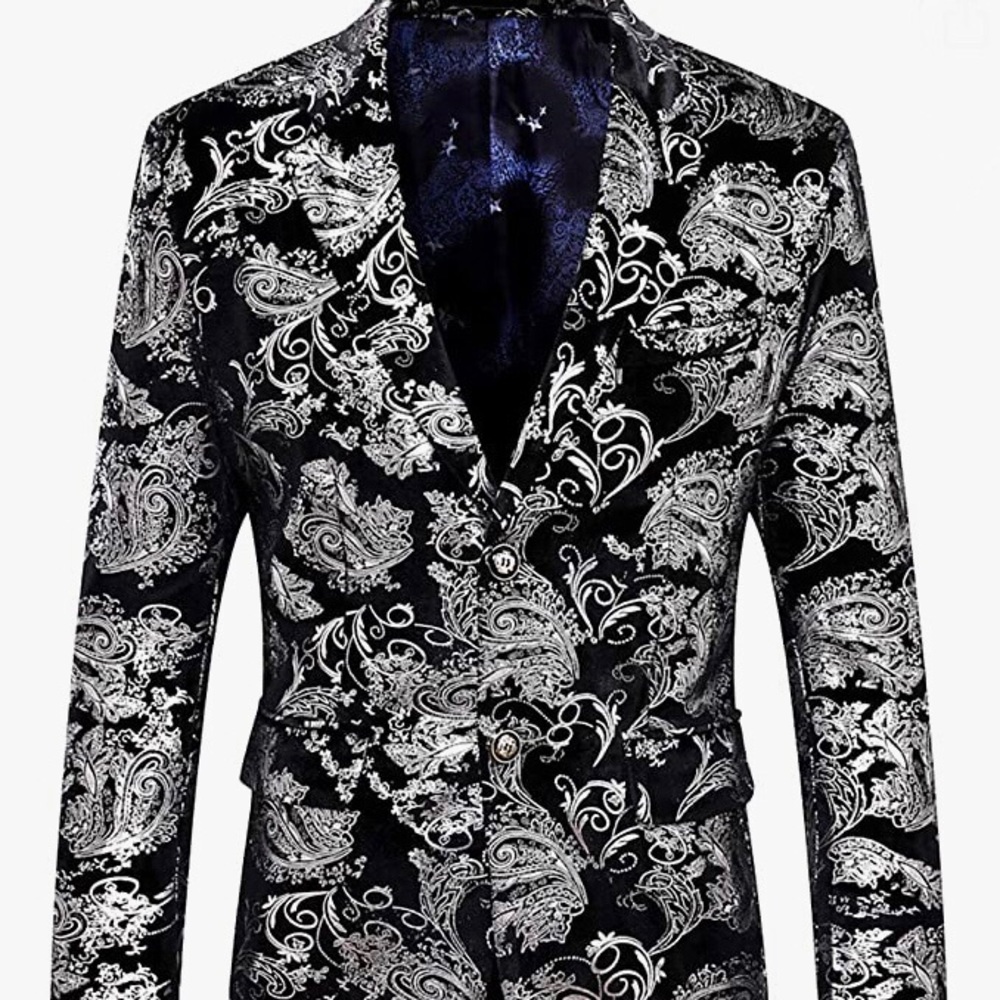 Silver Suit Jacket - Picture 12 of 12